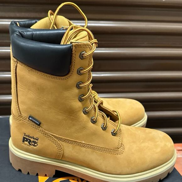 Timberland Other - Timberland Pro Direct Attach 8" Soft Toe W/P Men Boots  - Wheat - Size: 10